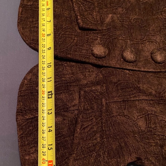 Brown Textured Blazer by J. Peterman - Picture 10 of 16